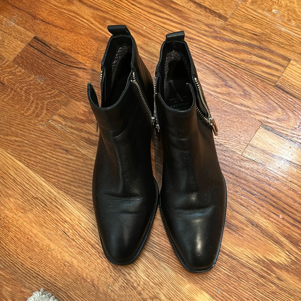 Aquatalia Fantina Dual Zip Bootie Size 6